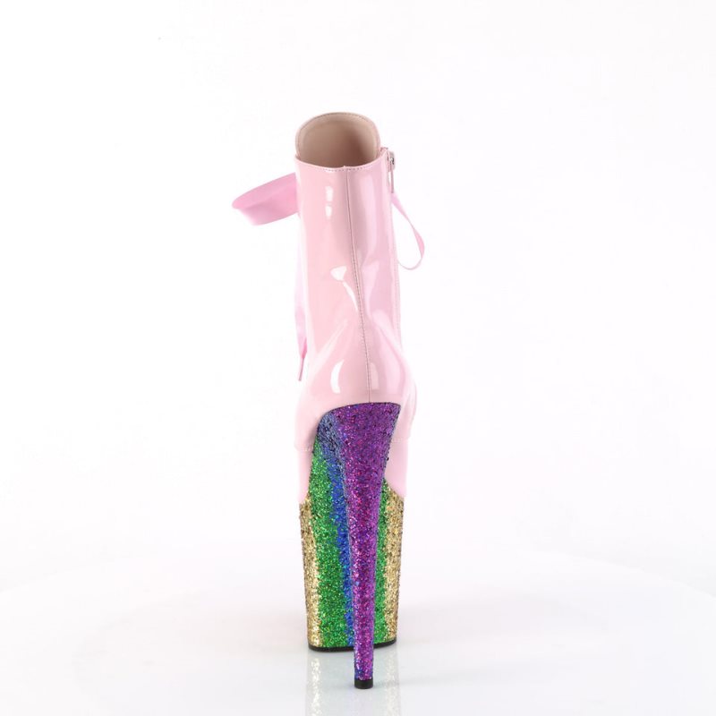 Pleaser Flamingo-1020HG Laarzen Dames Roze Gekleurd | IXBRF-BE