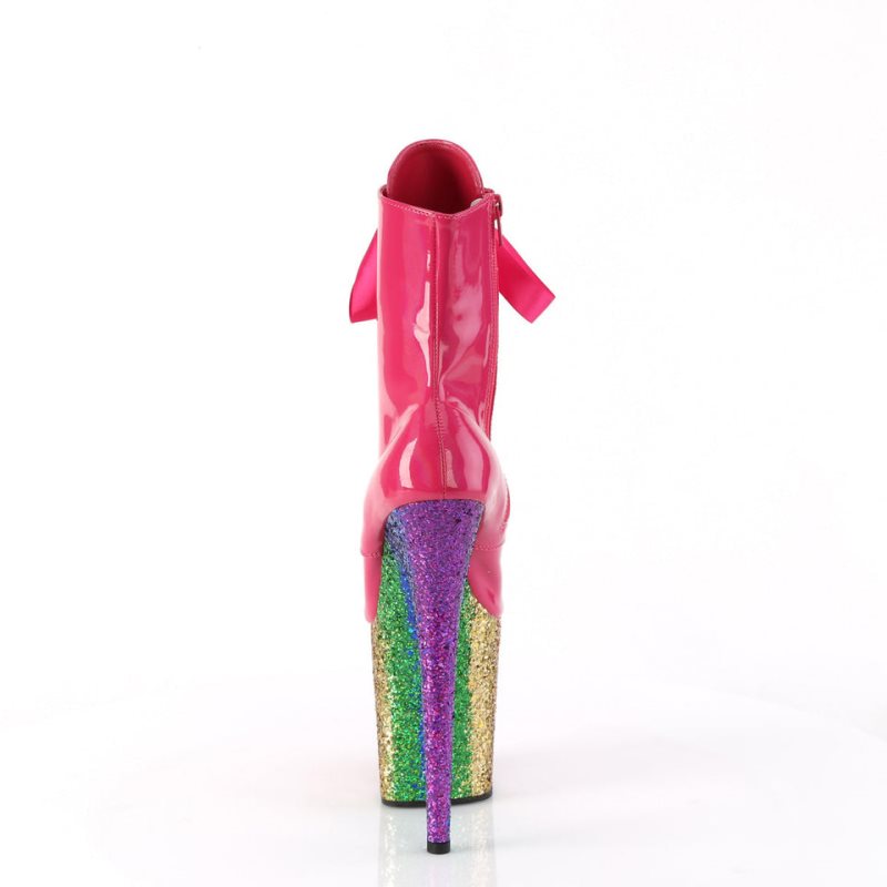 Pleaser Flamingo-1020HG Laarzen Dames Roze Gekleurd | XFURN-BE