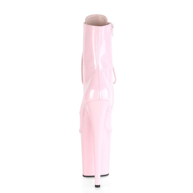 Pleaser Flamingo-1020 Laarzen Dames Roze | PLGRB-BE