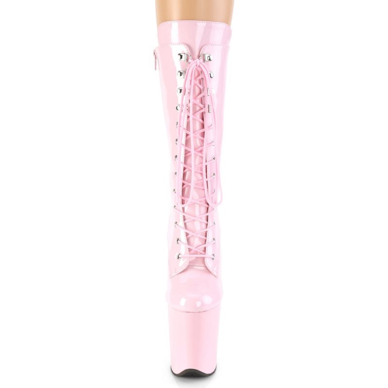 Pleaser Flamingo-1050 Laarzen Dames Roze | NIBRY-BE