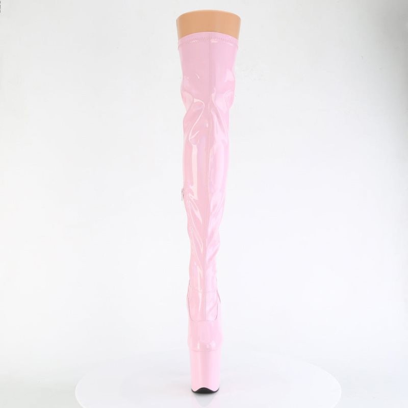 Pleaser Flamingo-3000HWR Hoge Hakken Dames Roze | GFMZA-BE