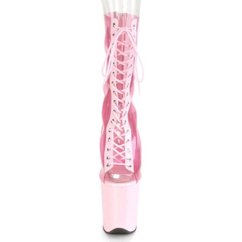 Pleaser Flamingo-800-34 Laarzen Dames Roze | JIWVX-BE