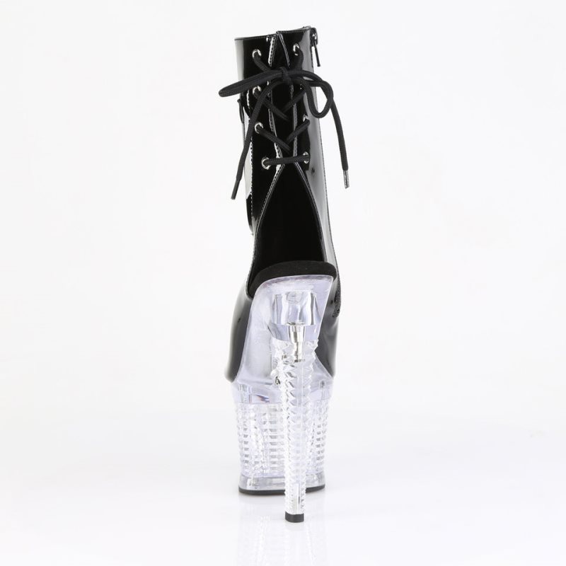 Pleaser Flashdance-1018SPEC Laarzen Dames Zwart | HVXOM-BE
