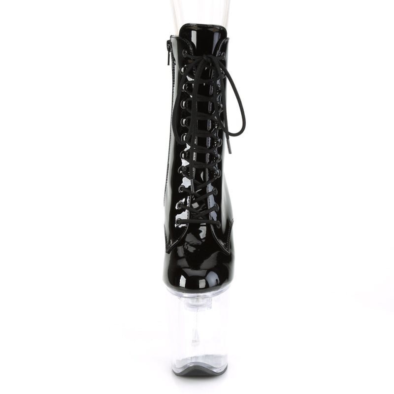 Pleaser Flashdance-1020-8 Laarzen Dames Zwart | HTRPV-BE