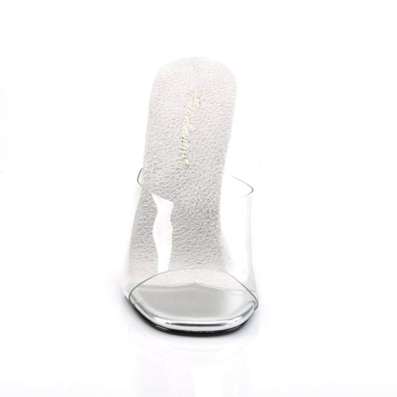 Pleaser Gala-01 Badslippers Dames Clear | IQPFV-BE