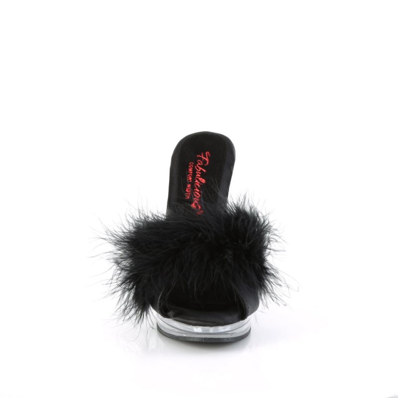 Pleaser Glory-501F-8 Badslippers Dames Zwart | XKDZR-BE