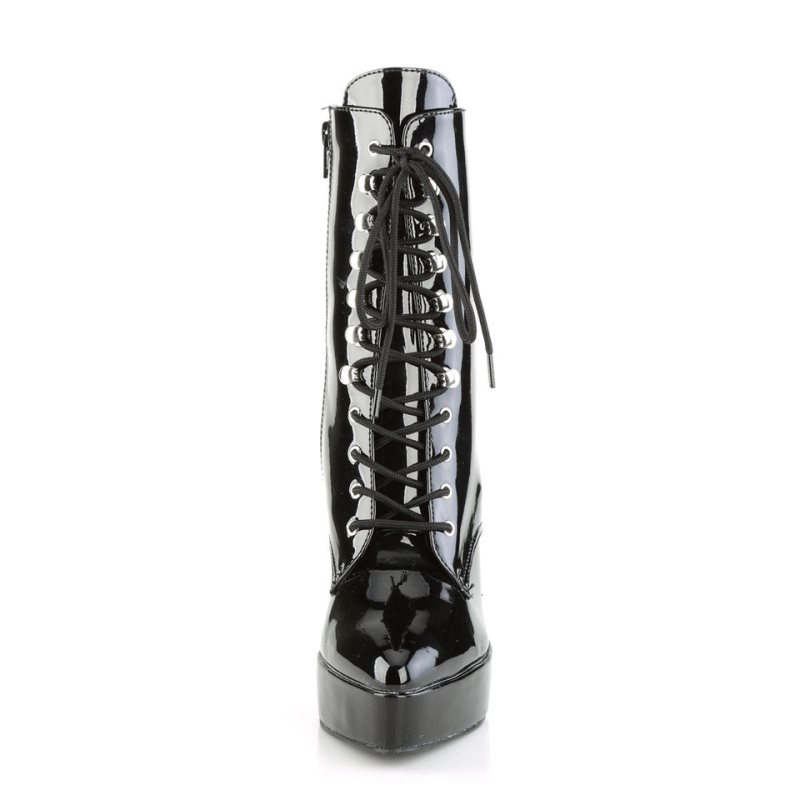 Pleaser Indulge-1020 Laarzen Dames Zwart | FSCAU-BE