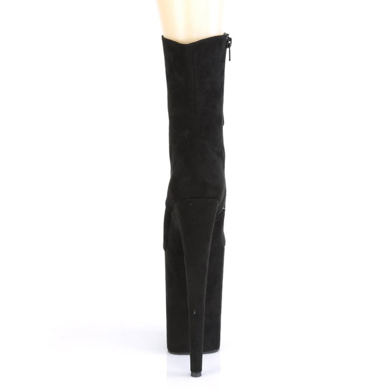Pleaser Infinity-1020FS Laarzen Dames Zwart | PZSLN-BE