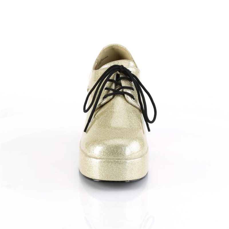 Pleaser Jazz-02G Laarzen Heren Zilver | NKBRT-BE