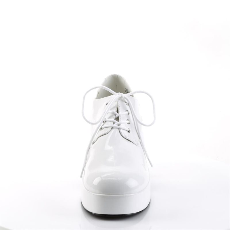 Pleaser Jazz-02 Laarzen Heren Wit | RHABT-BE