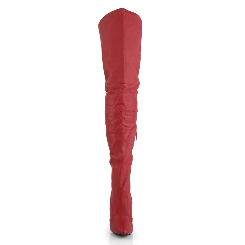 Pleaser Legend-8899 Hoge Hakken Dames Rood | NIKTJ-BE