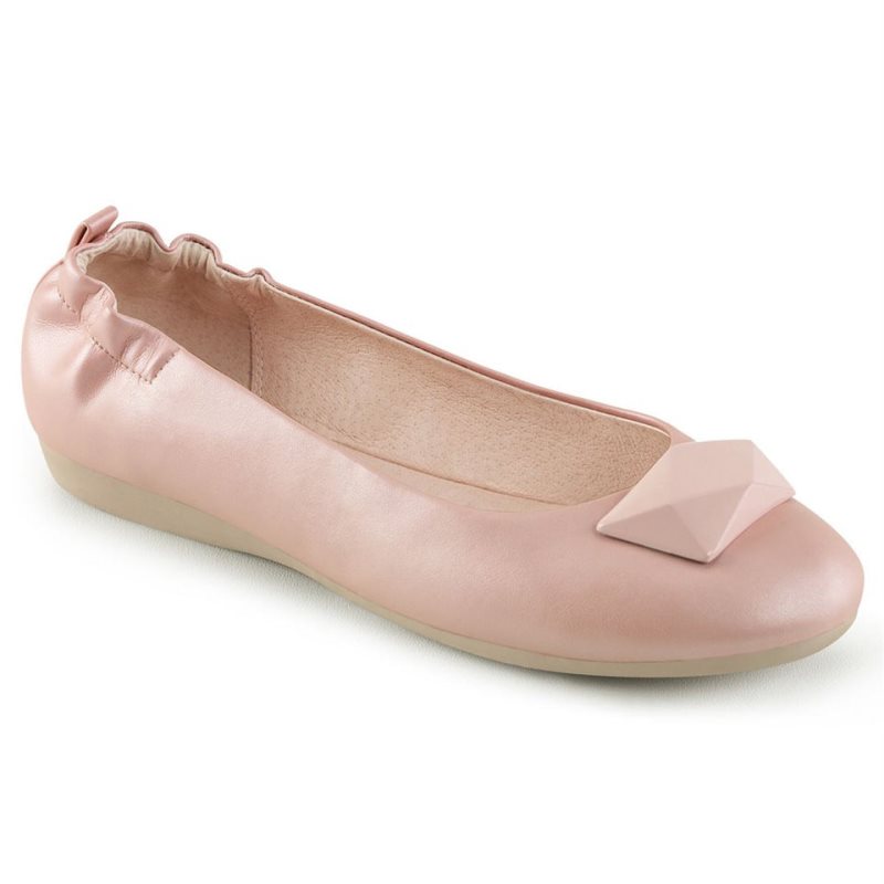Pleaser Olive-08 Ballerinas Dames Roze | CEBDG-BE