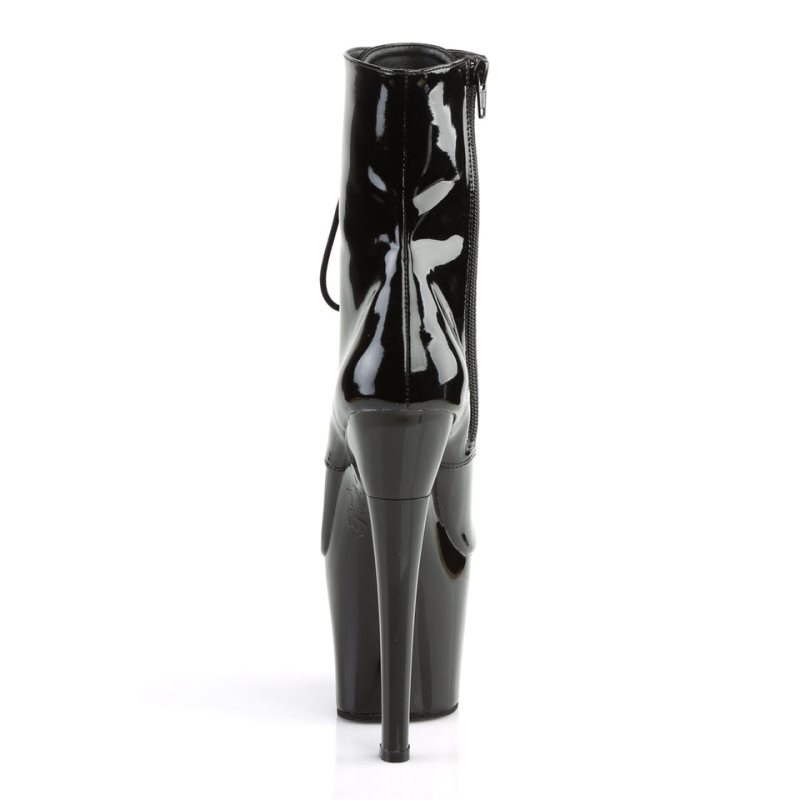 Pleaser Radiant-1020 Laarzen Dames Zwart | KYDFZ-BE
