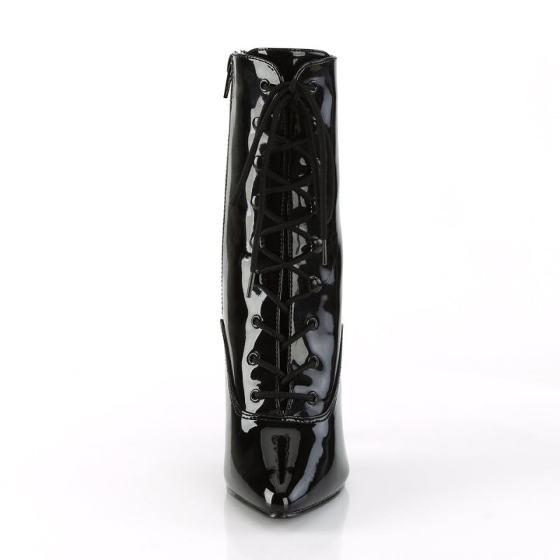 Pleaser Seduce-1020 Laarzen Dames Zwart | ORLFB-BE