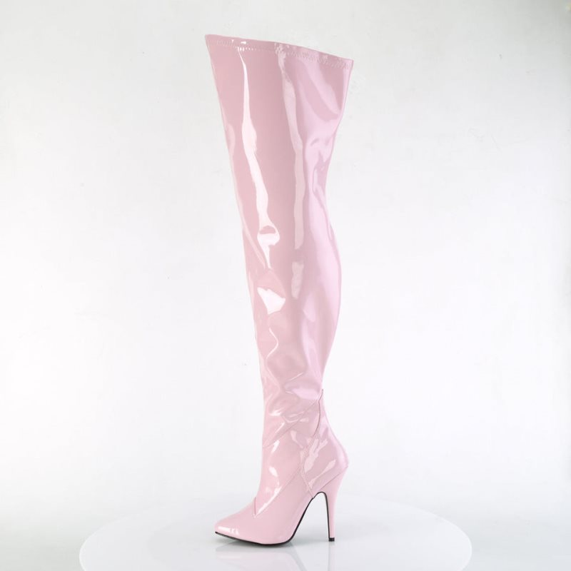 Pleaser Seduce-3000WC Hoge Hakken Dames Roze | KGQEL-BE