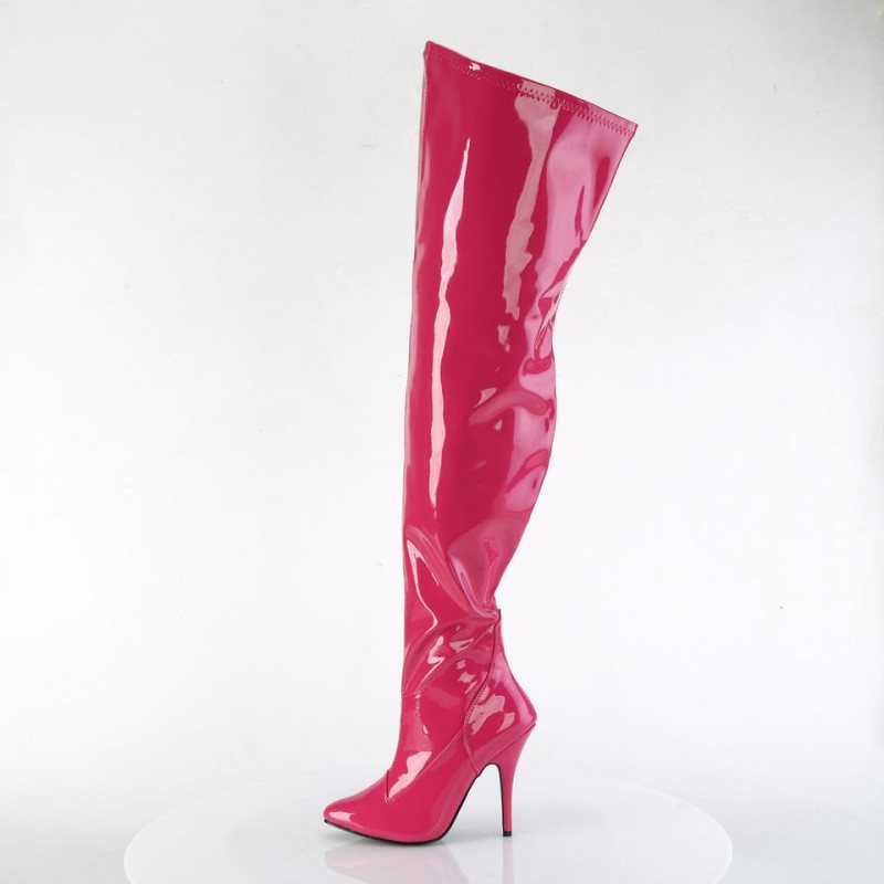 Pleaser Seduce-3000WC Hoge Hakken Dames Roze | LNHZT-BE