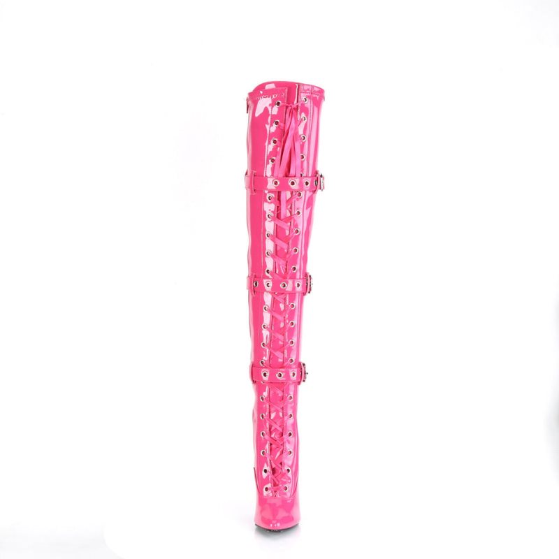 Pleaser Seduce-3028 Hoge Hakken Dames Roze | ZDVUX-BE
