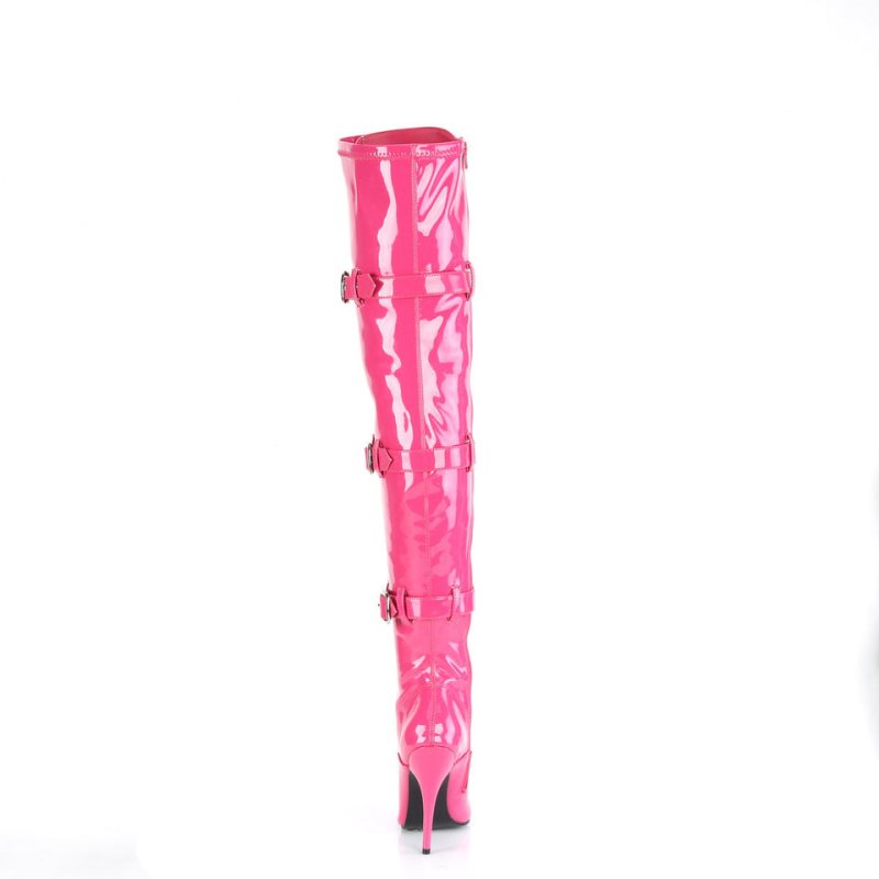 Pleaser Seduce-3028 Hoge Hakken Dames Roze | ZDVUX-BE