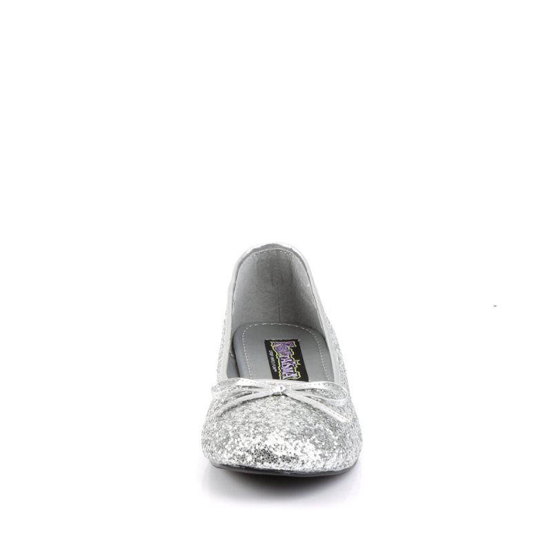 Pleaser Star-16G Ballerinas Dames Zilver | WGAFH-BE