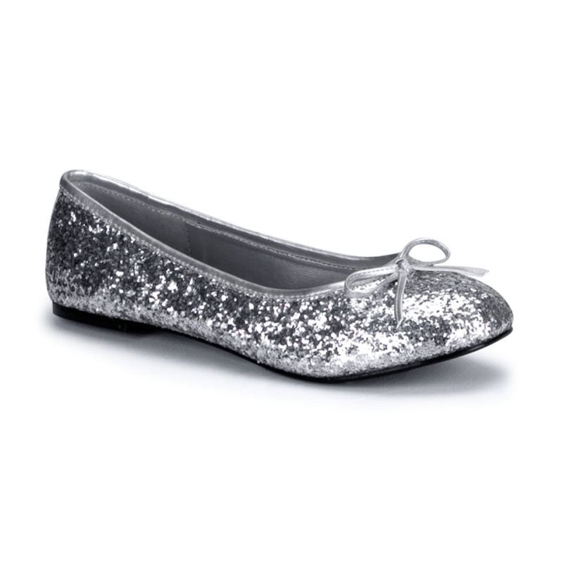 Pleaser Star-16G Ballerinas Dames Zilver | WGAFH-BE
