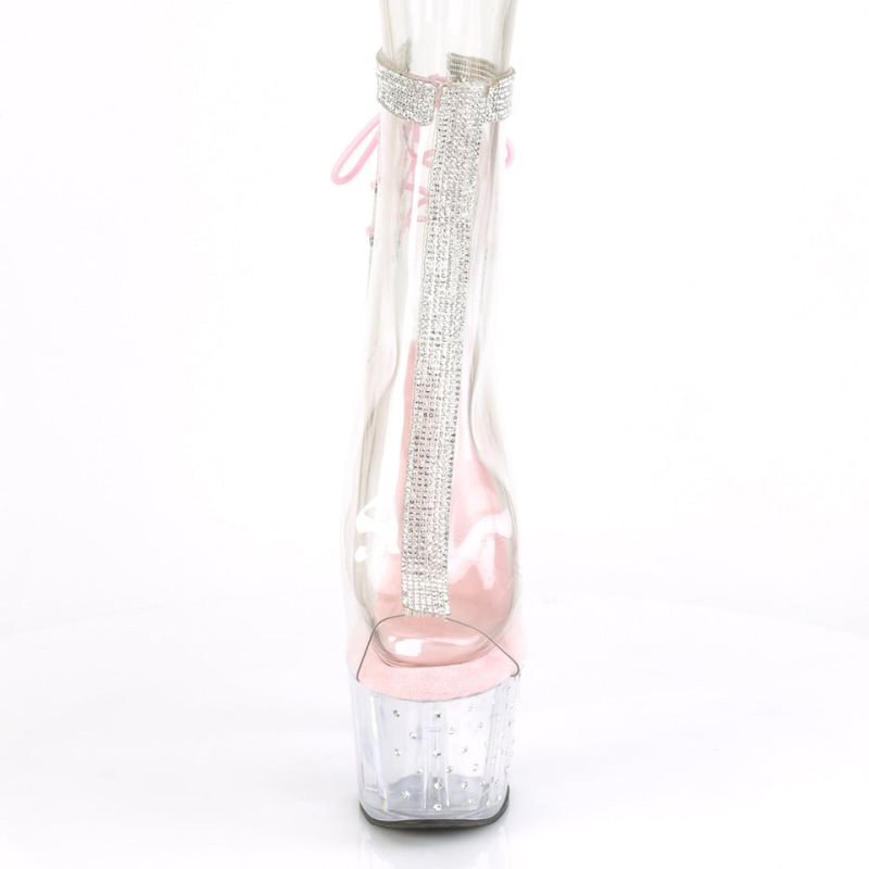 Pleaser Stardust-1018C-2RS Laarzen Dames Roze | VQRAW-BE