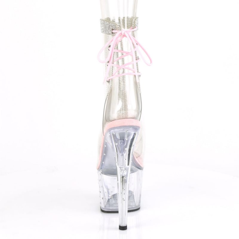 Pleaser Stardust-1018C-2RS Laarzen Dames Roze | VQRAW-BE