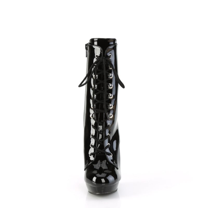 Pleaser Sultry-1020 Laarzen Dames Zwart | GQUWI-BE