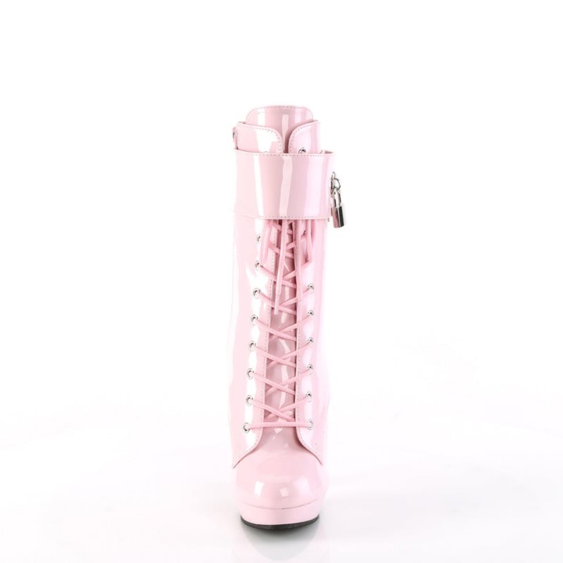 Pleaser Sultry-1023 Laarzen Dames Roze | RQCOP-BE