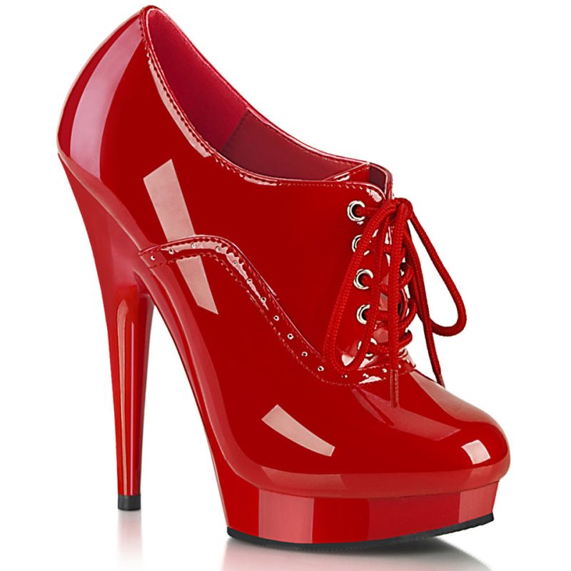 Pleaser Sultry-660 Laarzen Dames Rood | WCXEZ-BE