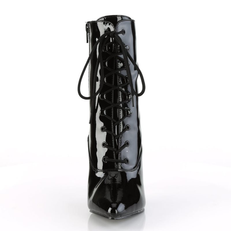 Pleaser Vanity-1020 Laarzen Dames Zwart | TUABE-BE