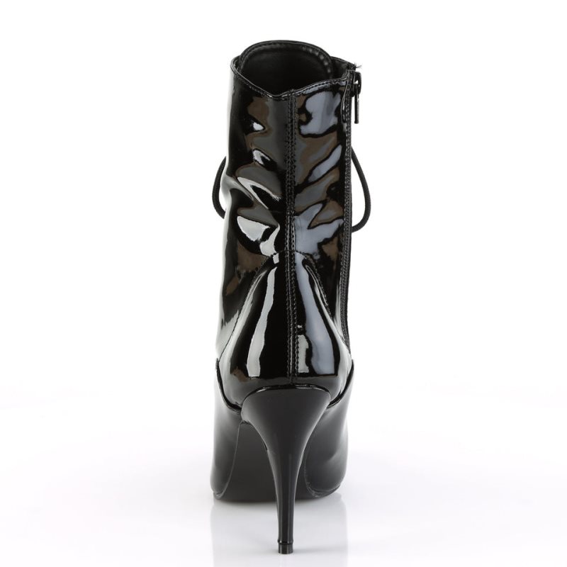 Pleaser Vanity-1020 Laarzen Dames Zwart | TUABE-BE