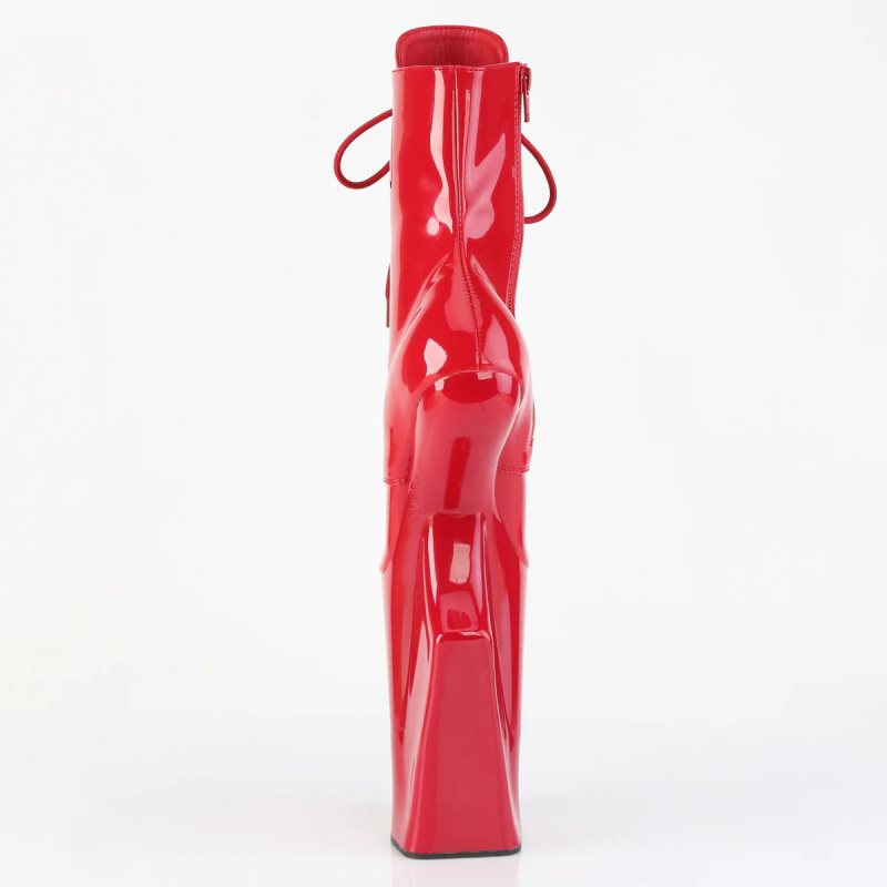 Pleaser Worship-1020 Laarzen Dames Rood | APJEZ-BE
