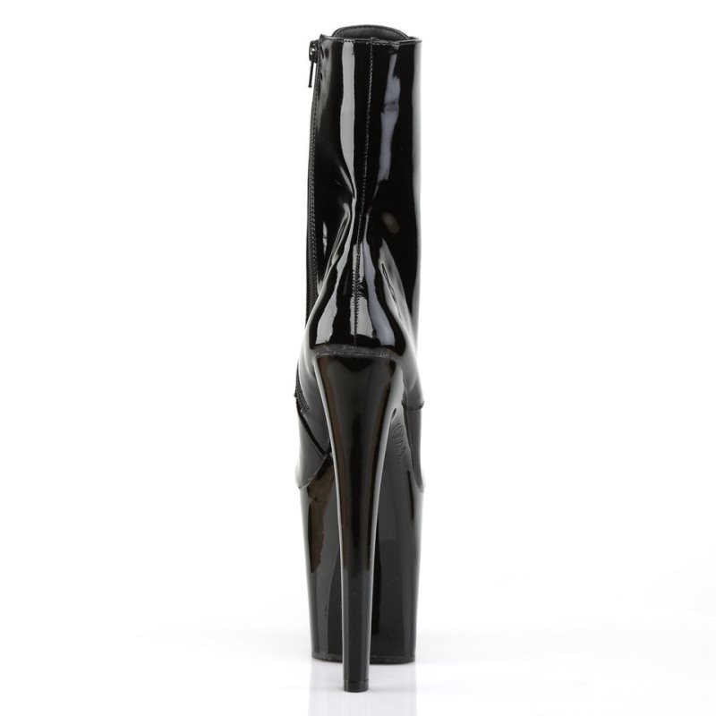 Pleaser Xtreme-1020 Laarzen Dames Zwart | XQWHG-BE