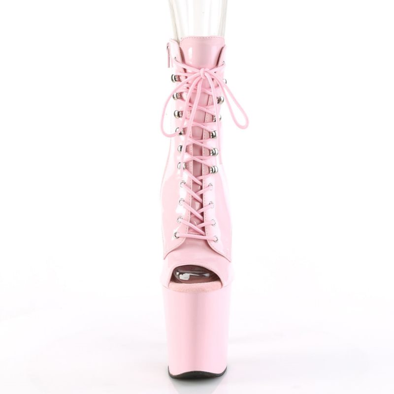 Pleaser Xtreme-1021 Laarzen Dames Roze | IEJTD-BE