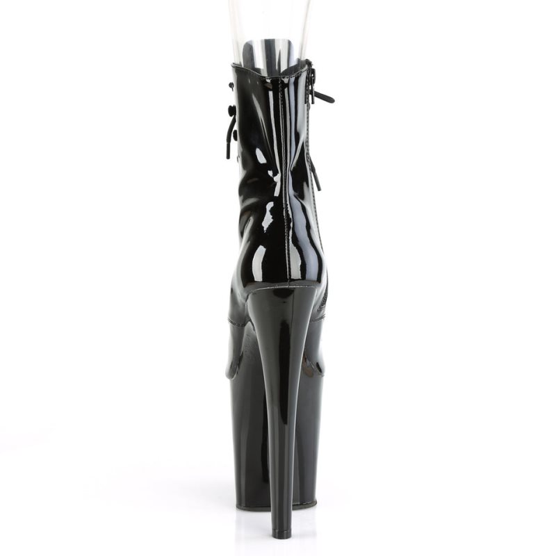 Pleaser Xtreme-1021 Laarzen Dames Zwart | THRXK-BE