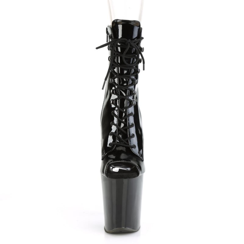 Pleaser Xtreme-1021 Laarzen Dames Zwart | THRXK-BE